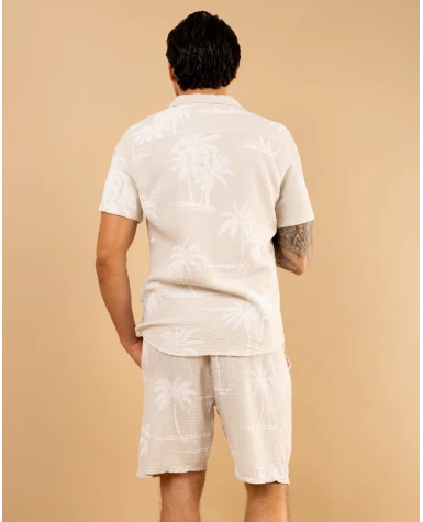 Chemise palmiers