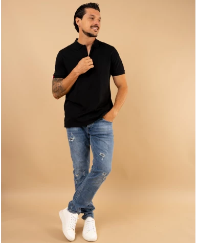 Polo coton