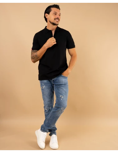 Polo coton