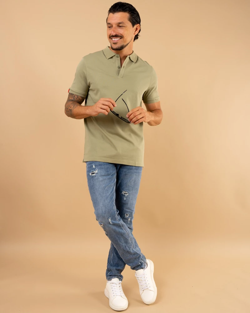 Polo coton