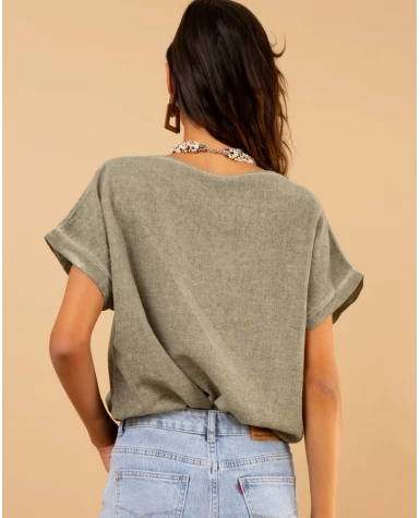 T-Shirt lin étoile