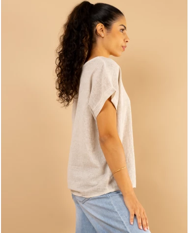 T-Shirt lin étoile