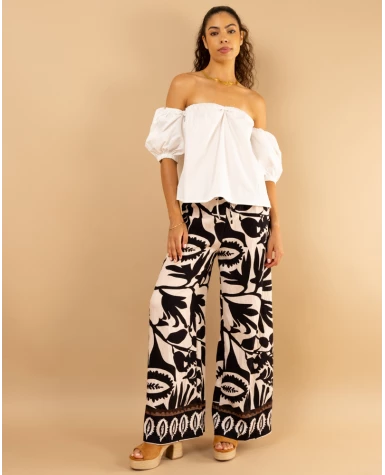 Pantalon imprimé