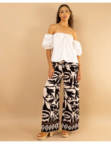 Pantalon imprimé