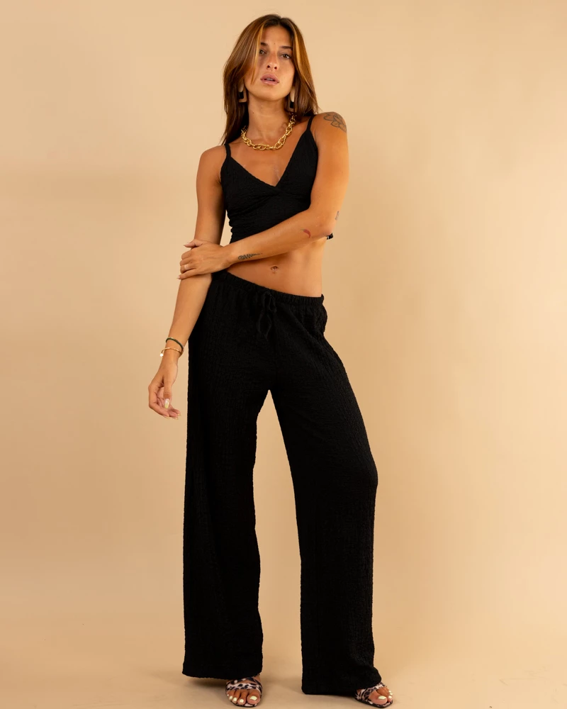 Pantalon gaufre