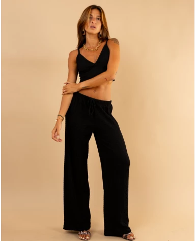 Pantalon gaufre
