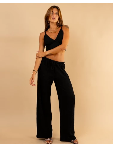 Pantalon gaufre