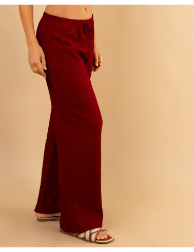 Pantalon gaufre