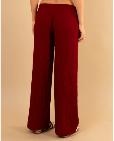 Pantalon gaufre
