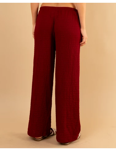 Pantalon gaufre