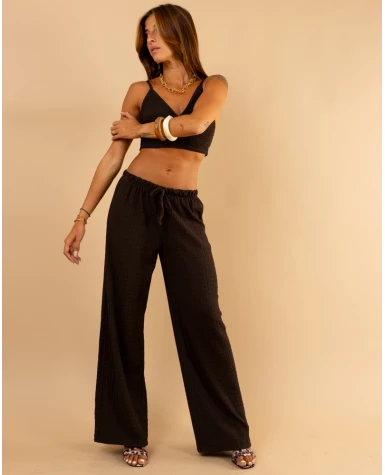 Pantalon gaufre