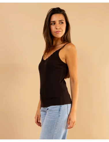 Débardeur dentelle