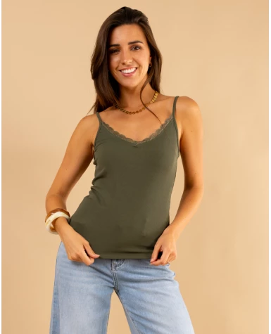 Débardeur dentelle