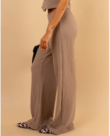 Pantalon gaufre