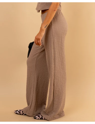 Pantalon gaufre