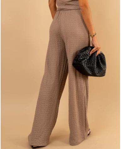 Pantalon gaufre