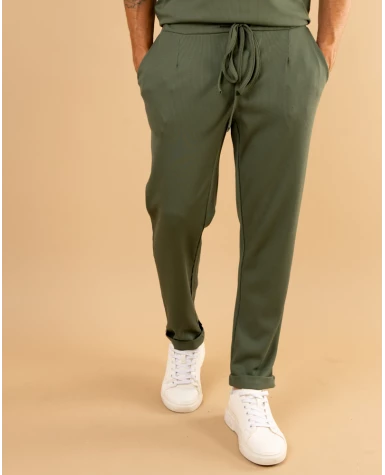 Pantalon nid d'abeille