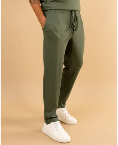 Pantalon nid d'abeille