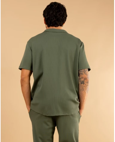 Chemise nid d'abeille