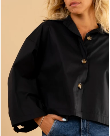 Chemise effet trench