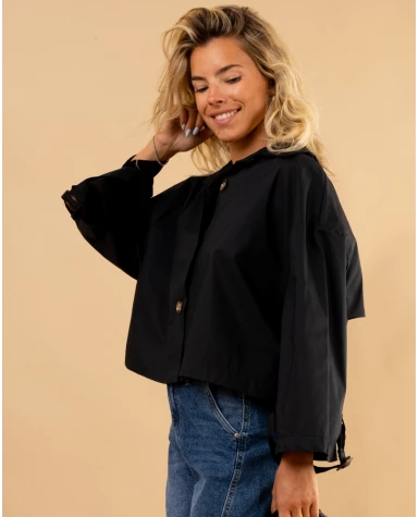 Chemise effet trench