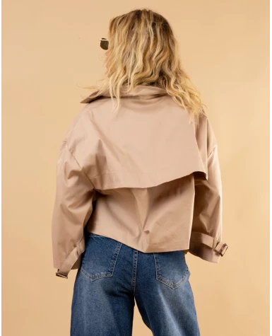 Chemise effet trench