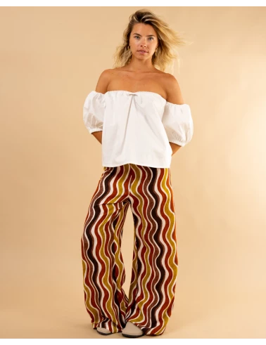 Pantalon imprimé