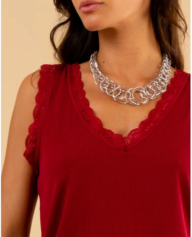 Débardeur dentelle