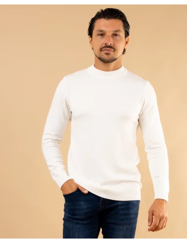 Pull col montant