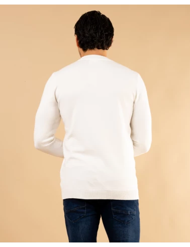 Pull col montant