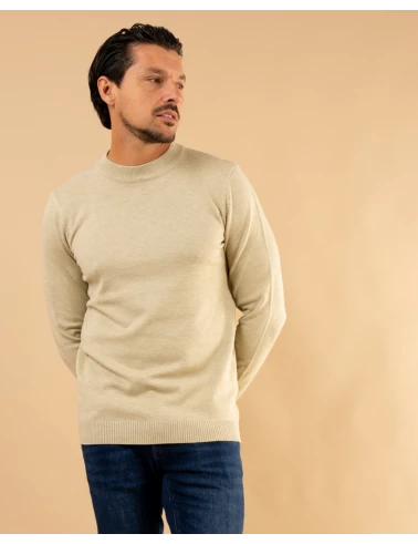 Pull col montant