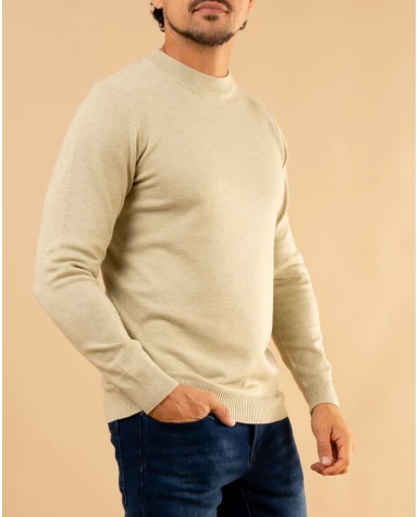 Pull col montant