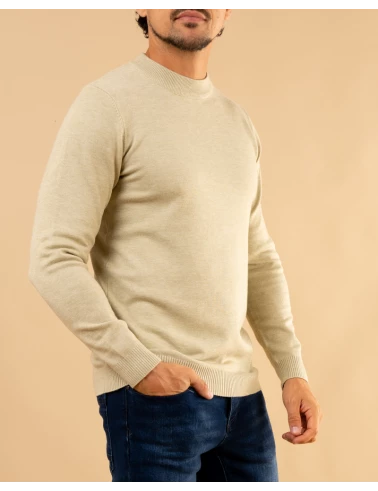 Pull col montant