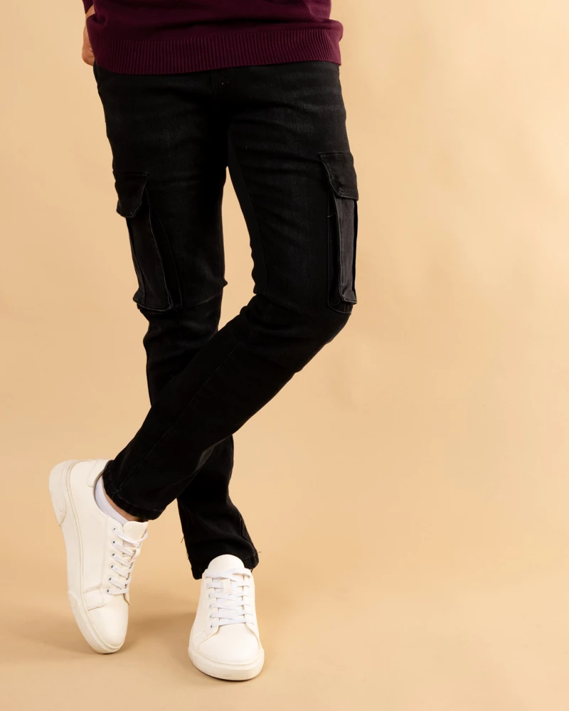 Jean poches noir