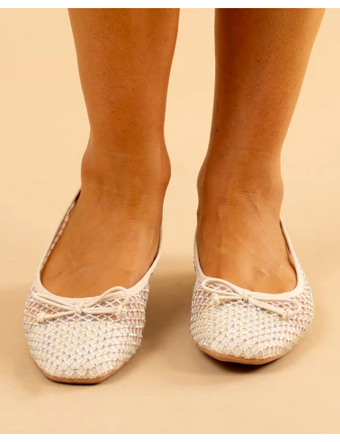 Ballerines résille