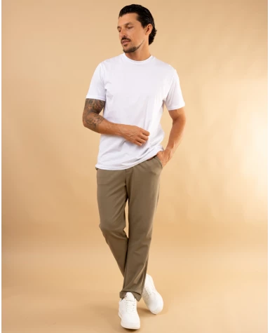 Pantalon texturé