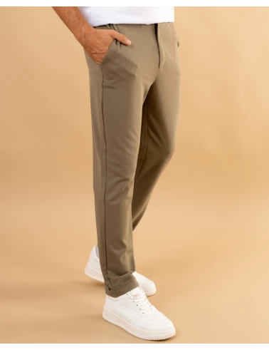 Pantalon texturé