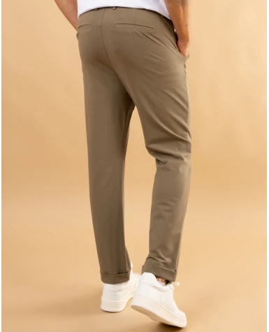 Pantalon texturé