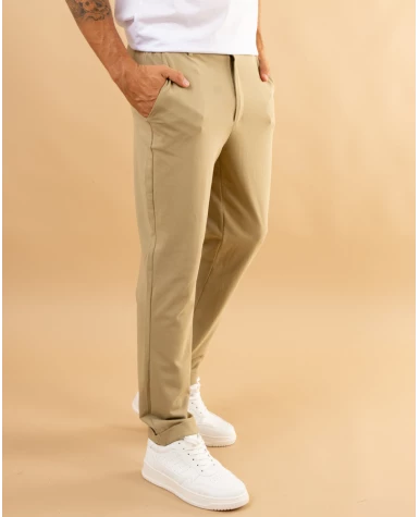 Pantalon texturé