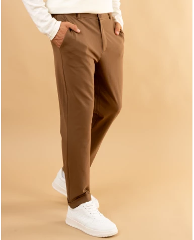 Pantalon texturé
