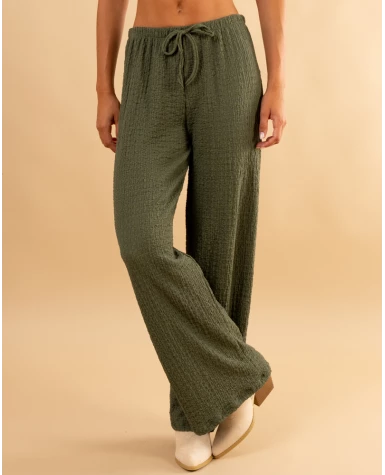 Pantalon gaufre