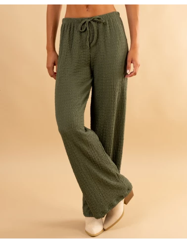 Pantalon gaufre