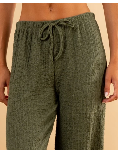 Pantalon gaufre