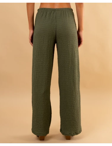 Pantalon gaufre