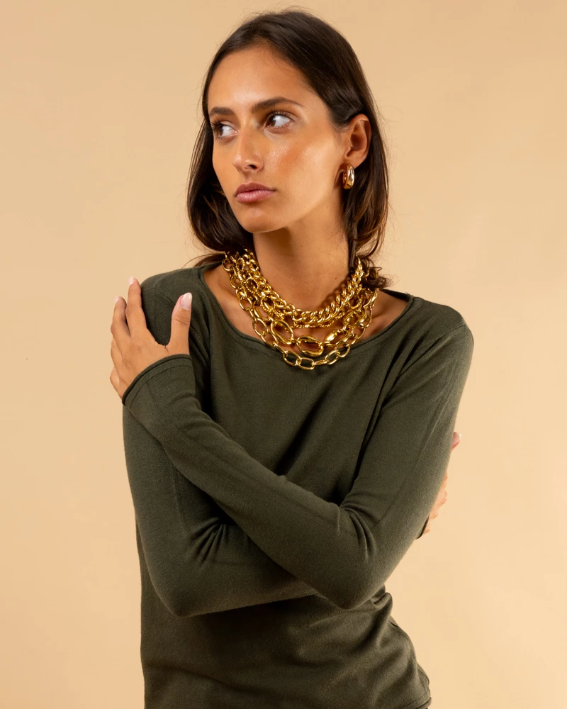 Pull col rond