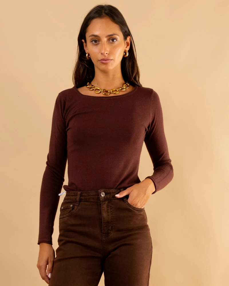 Pull col rond
