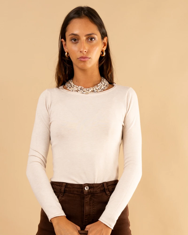 Pull col rond