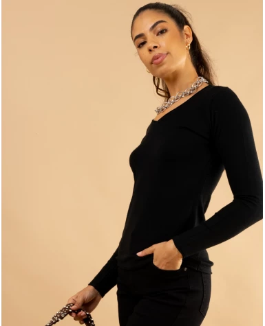Pull col en v