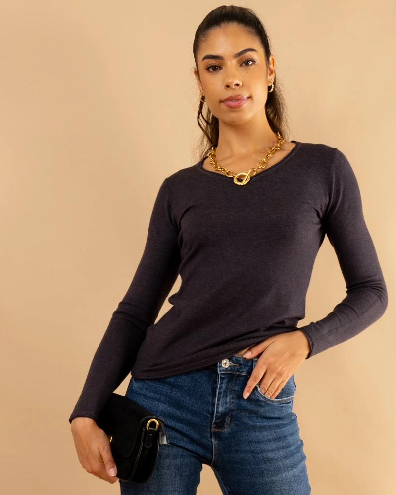 Pull col en v