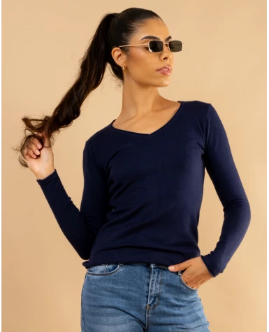 Pull col en v